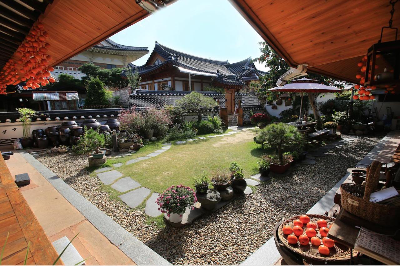 Hanok Madang Villa Чонджу Екстериор снимка